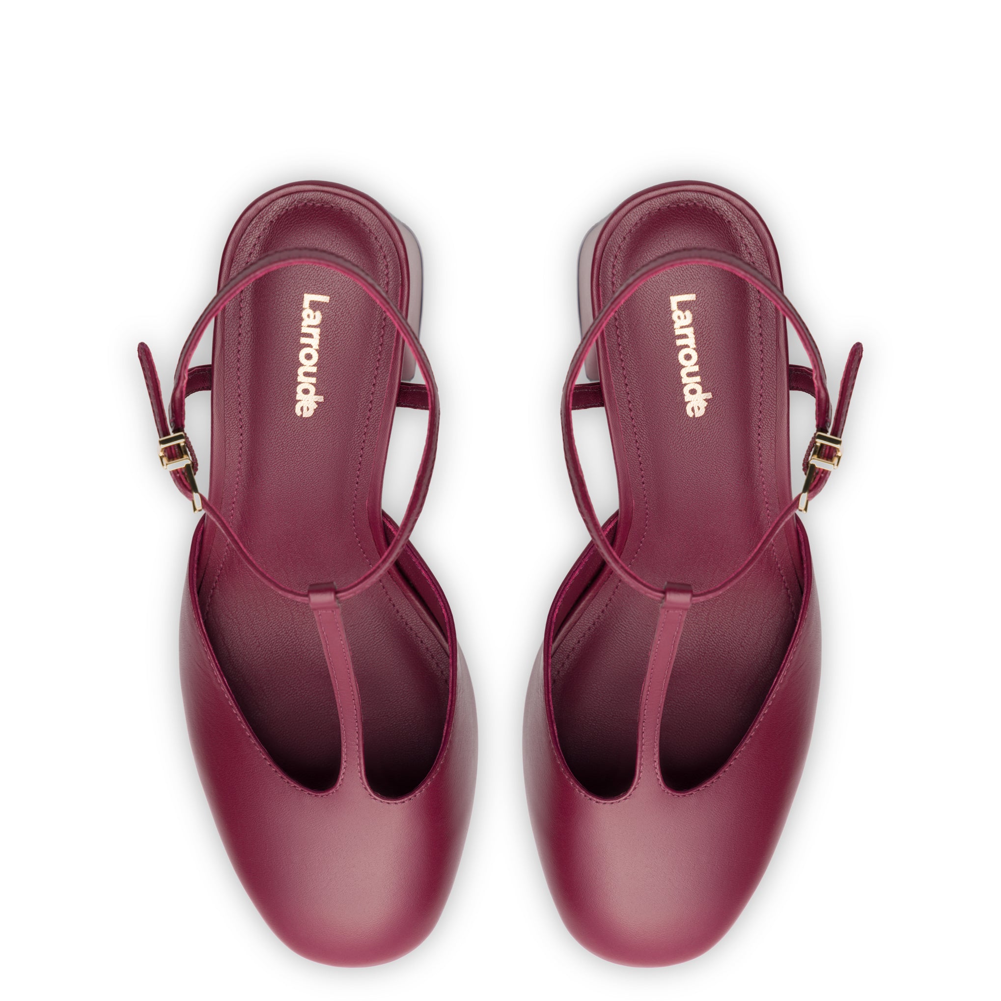 Pixie Pump In Wine Leather