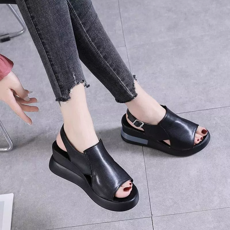 Platform Wedge Sandals Shoes