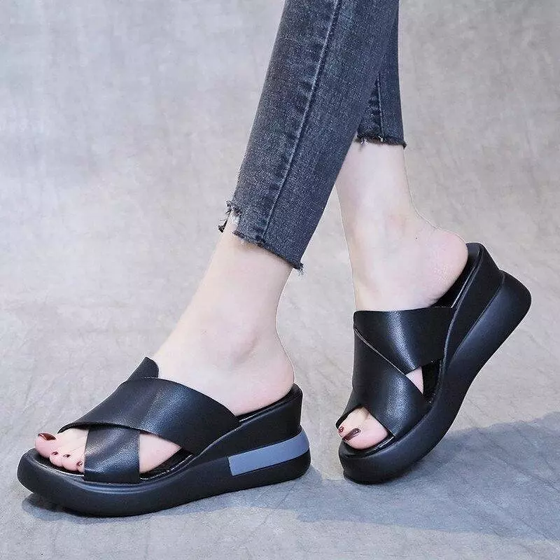 Platform Wedge Sandals Shoes