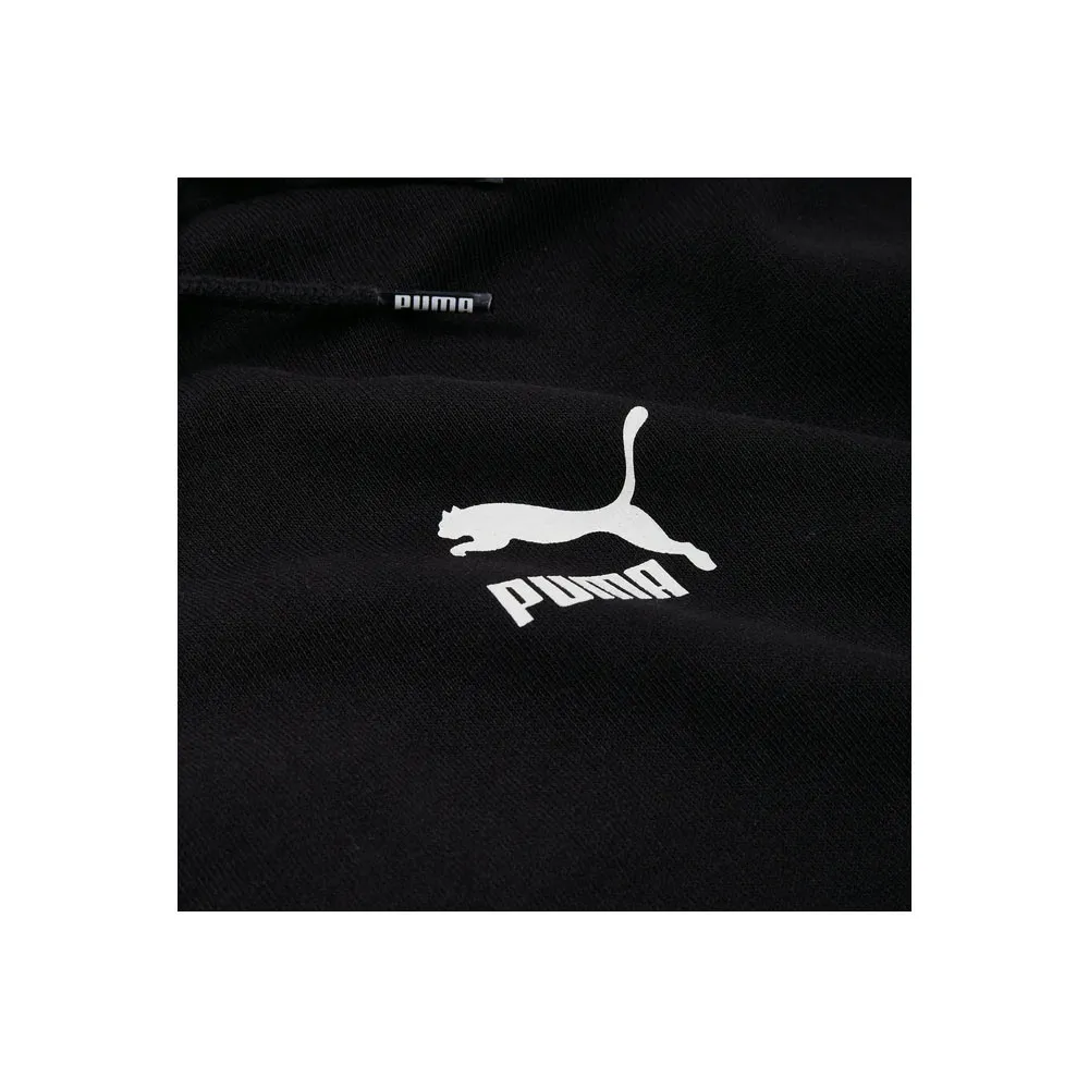 Puma Classic Cropped Hoody Wmns Puma Black / Puma White 598749-51