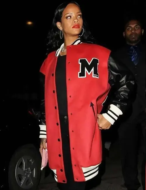 Rihanna Oversized Varsity Jacket - William Jacket