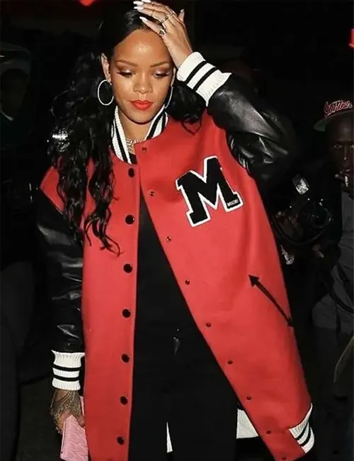 Rihanna Oversized Varsity Jacket - William Jacket