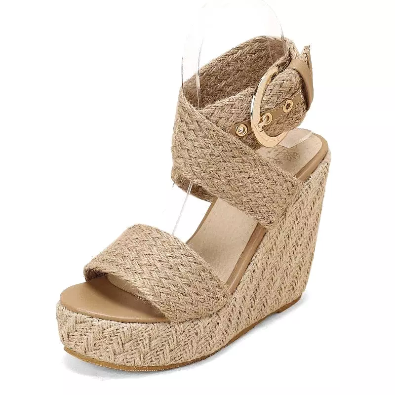 Robe Wedge Sandals Shoes