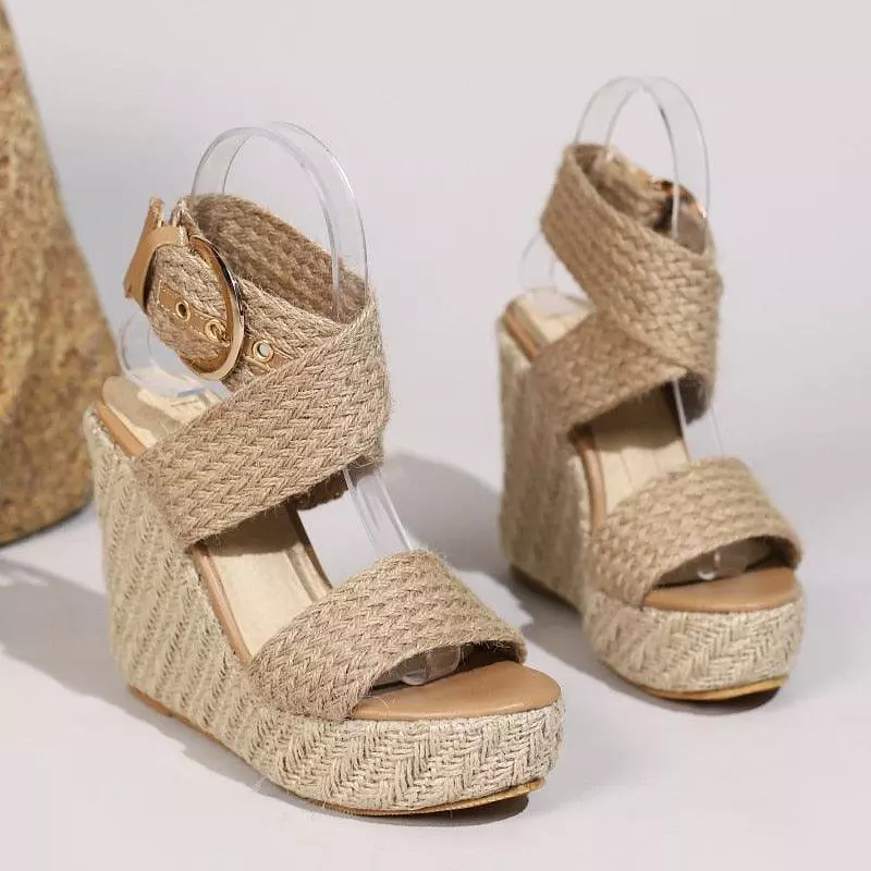 Robe Wedge Sandals Shoes