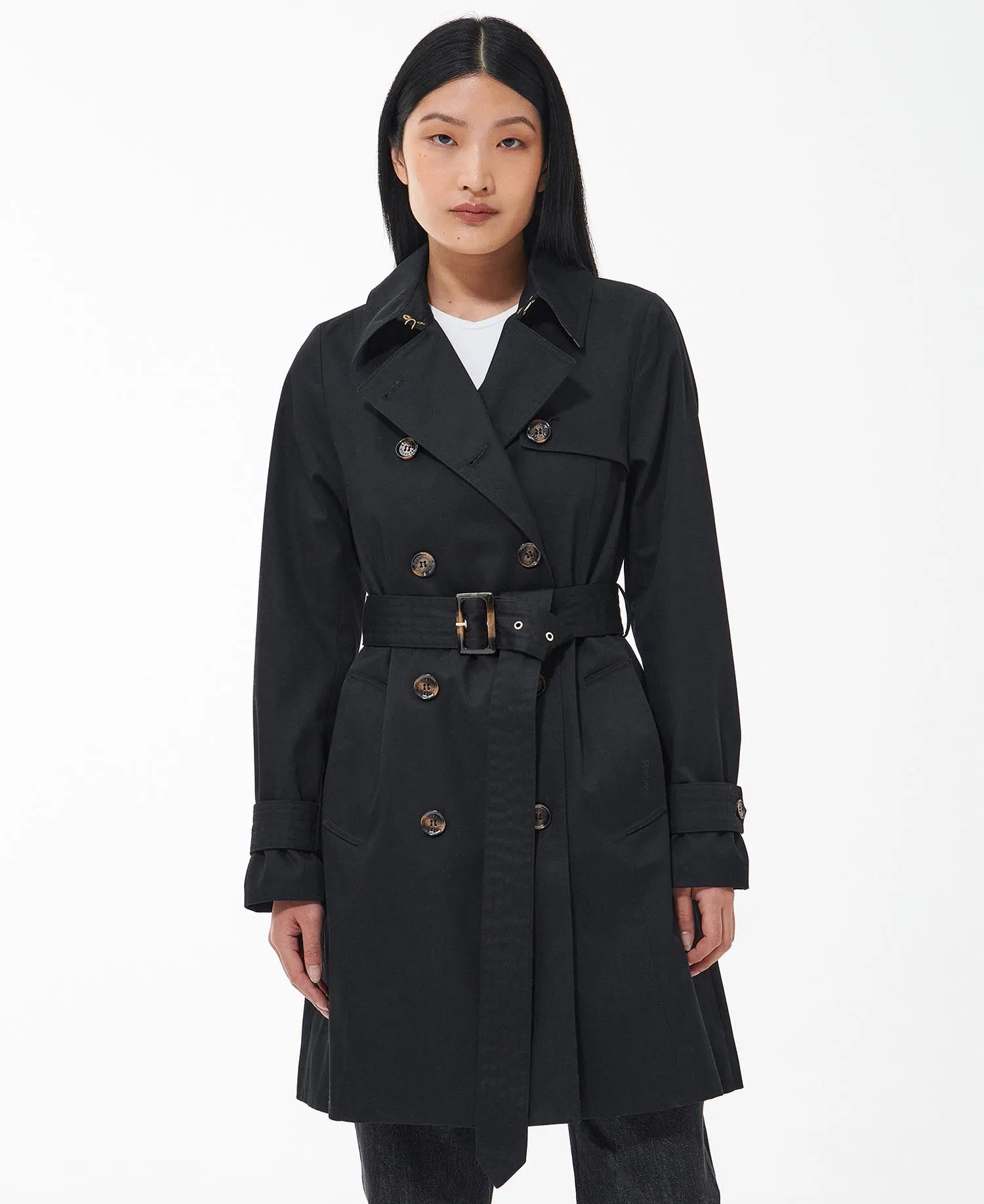  Short Greta Showerproof Trench Coat     