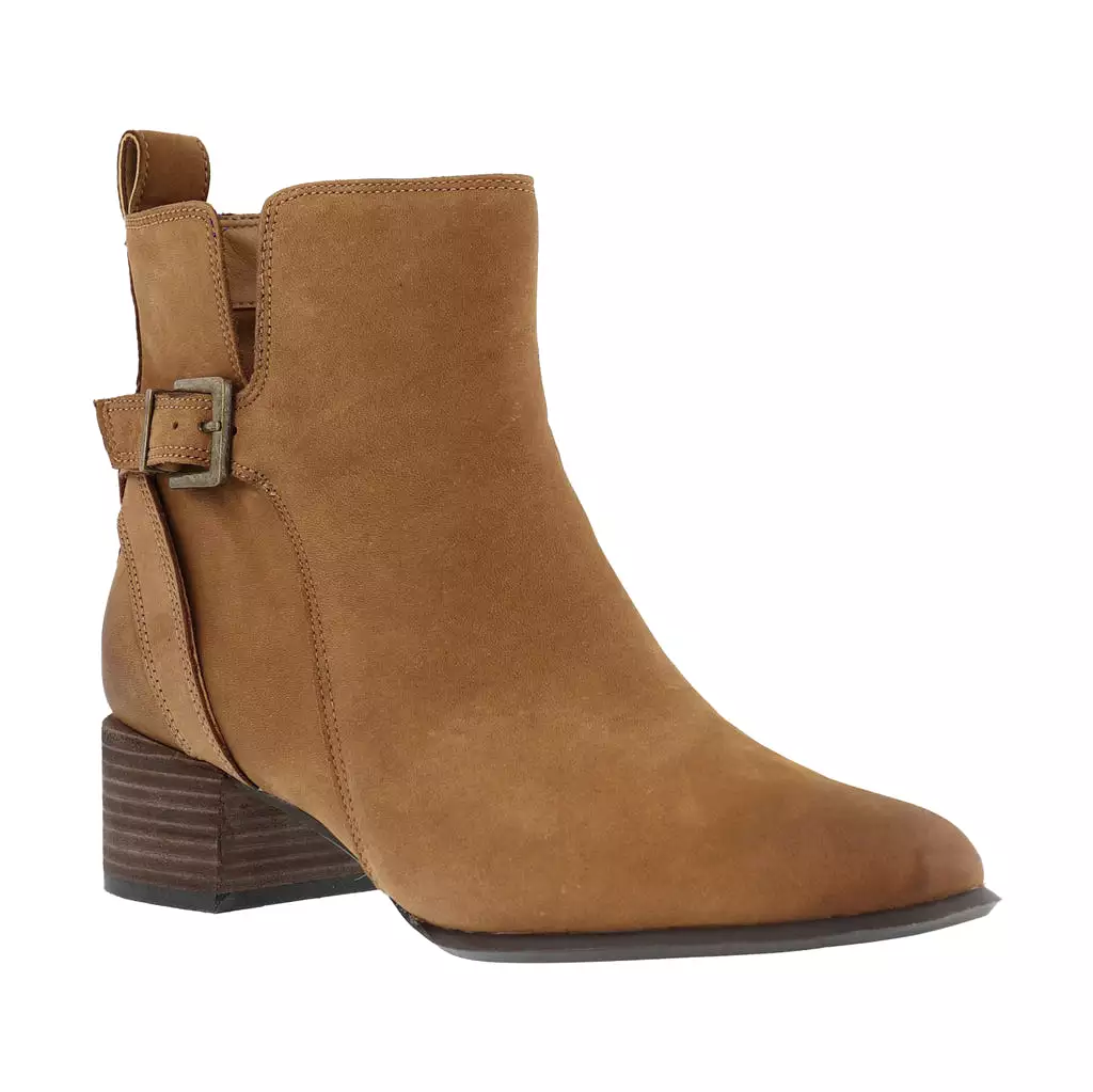 Sienna Leather Women's Heeled Ankle Boots