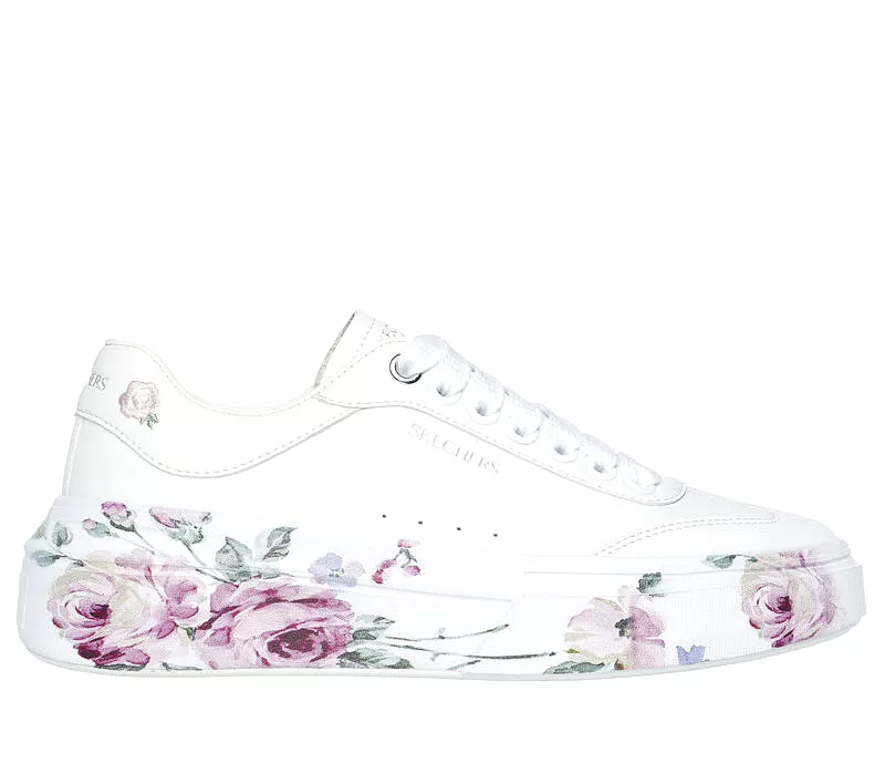 'Skechers' Women's Cordova Classic-Painted Florals - White