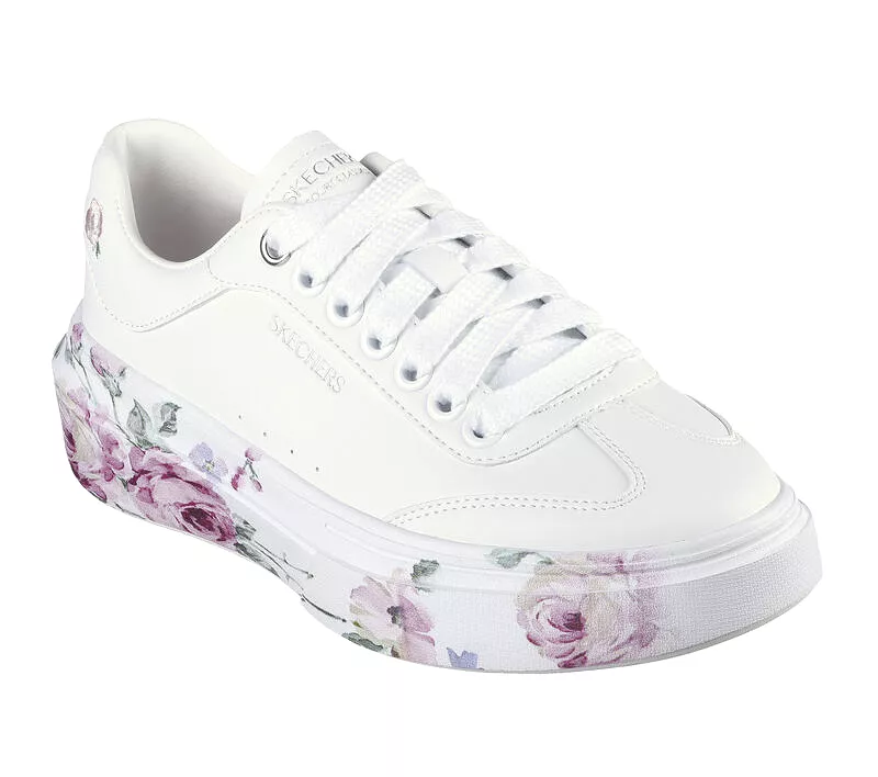 'Skechers' Women's Cordova Classic-Painted Florals - White