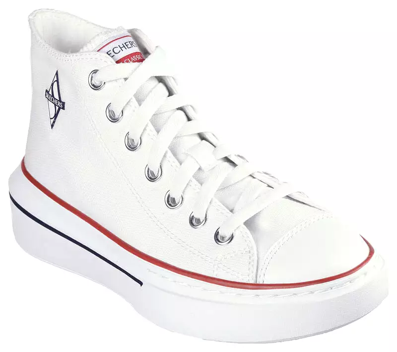 'Skechers' Women's Cordova Classic-Top Tier - White / Navy