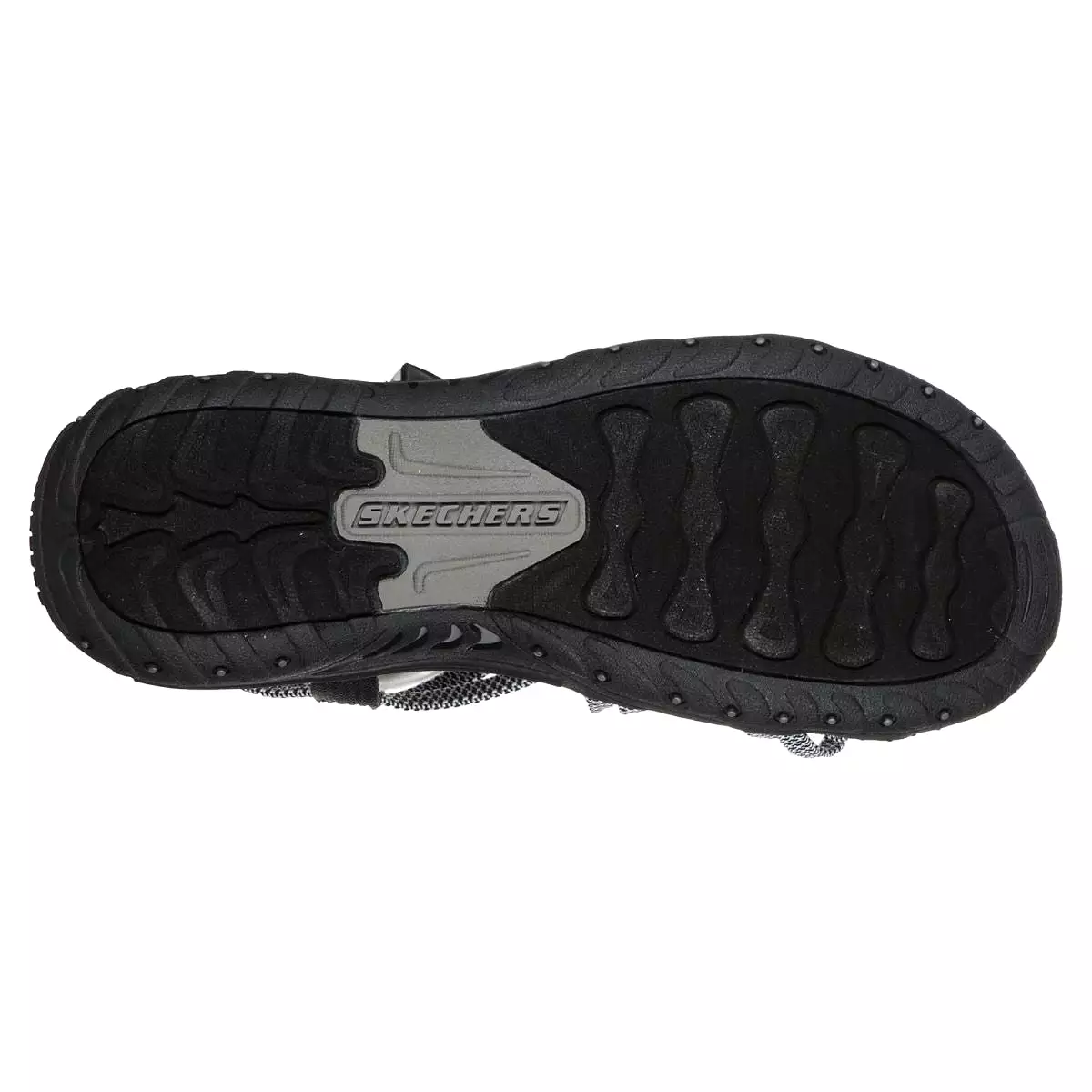 'Skechers' Women's Reggae-Irie Mon Sandal - Black / White