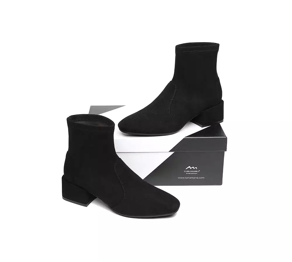 TARRAMARRA Ankle Sock Microsuede Boots Women Kenia