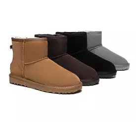 TARRAMARRA Premium Australian Sheepskin Boots Unisex Mini Classic Plus