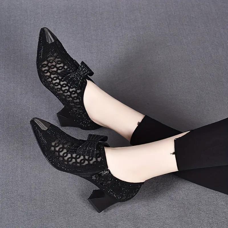 Trendy Crystal High Heel Women's Fashion Shoe 616