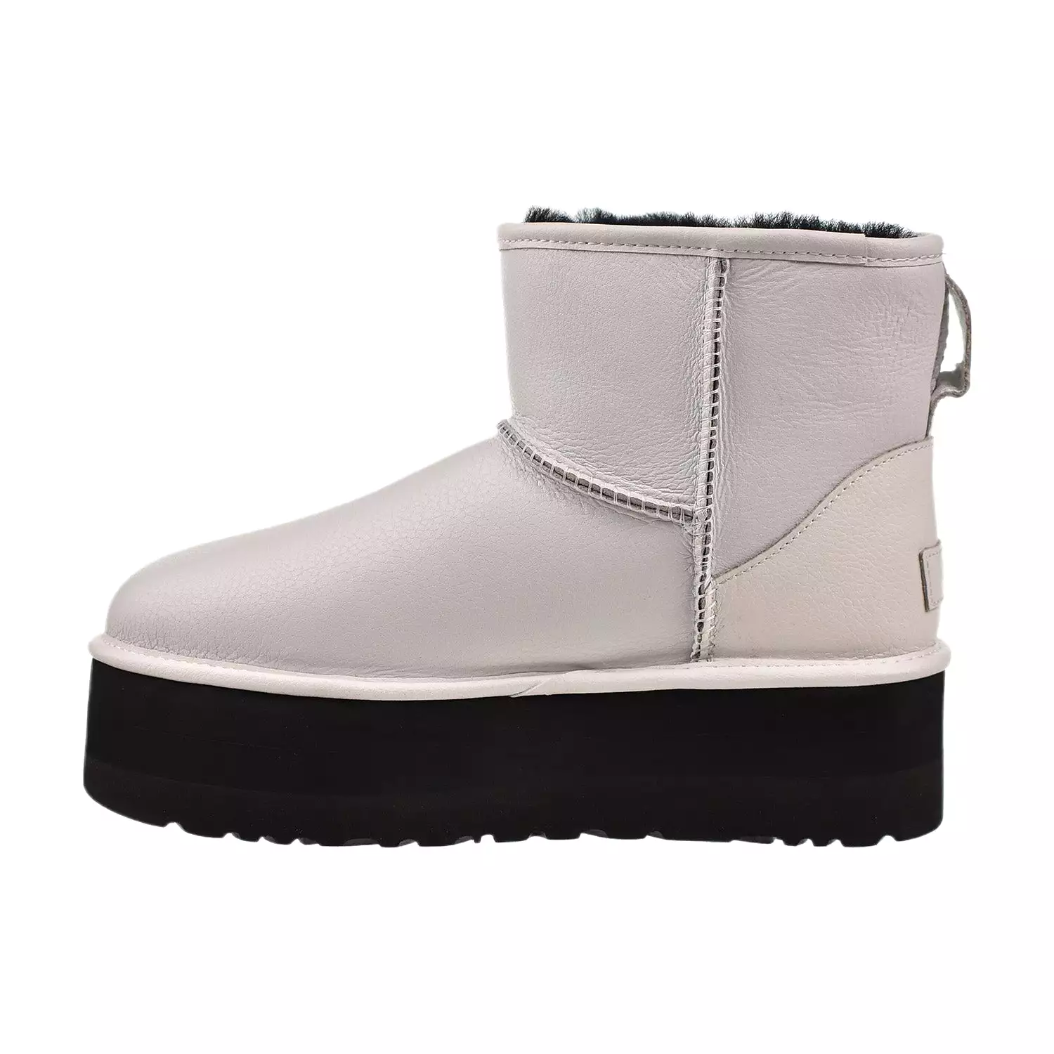 UGG Classic Mini Platform Matte Women's Boots Ultra Matte White