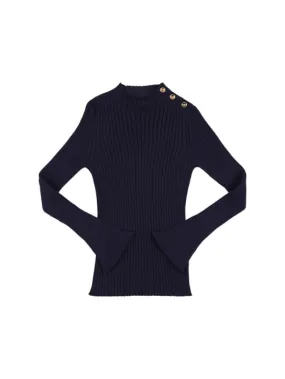 Versace   Rib knit sweater 