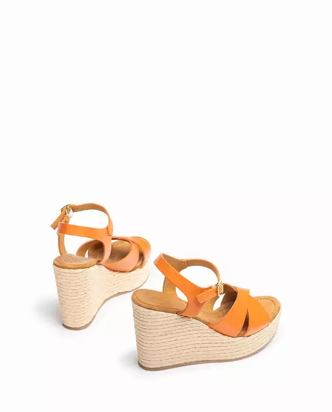 Wedge heel platform sandals