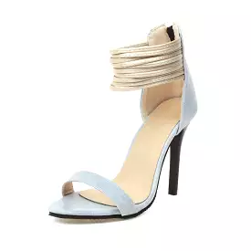 Women's Ankle Strap Stiletto Heel Sandals