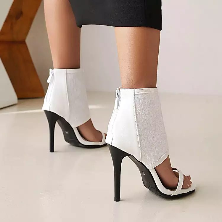 Women's Ankle Wrap Stiletto Heel Sandals