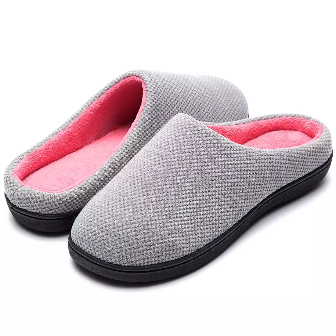 Women's Birdseye Knit Two-Tone Slipper