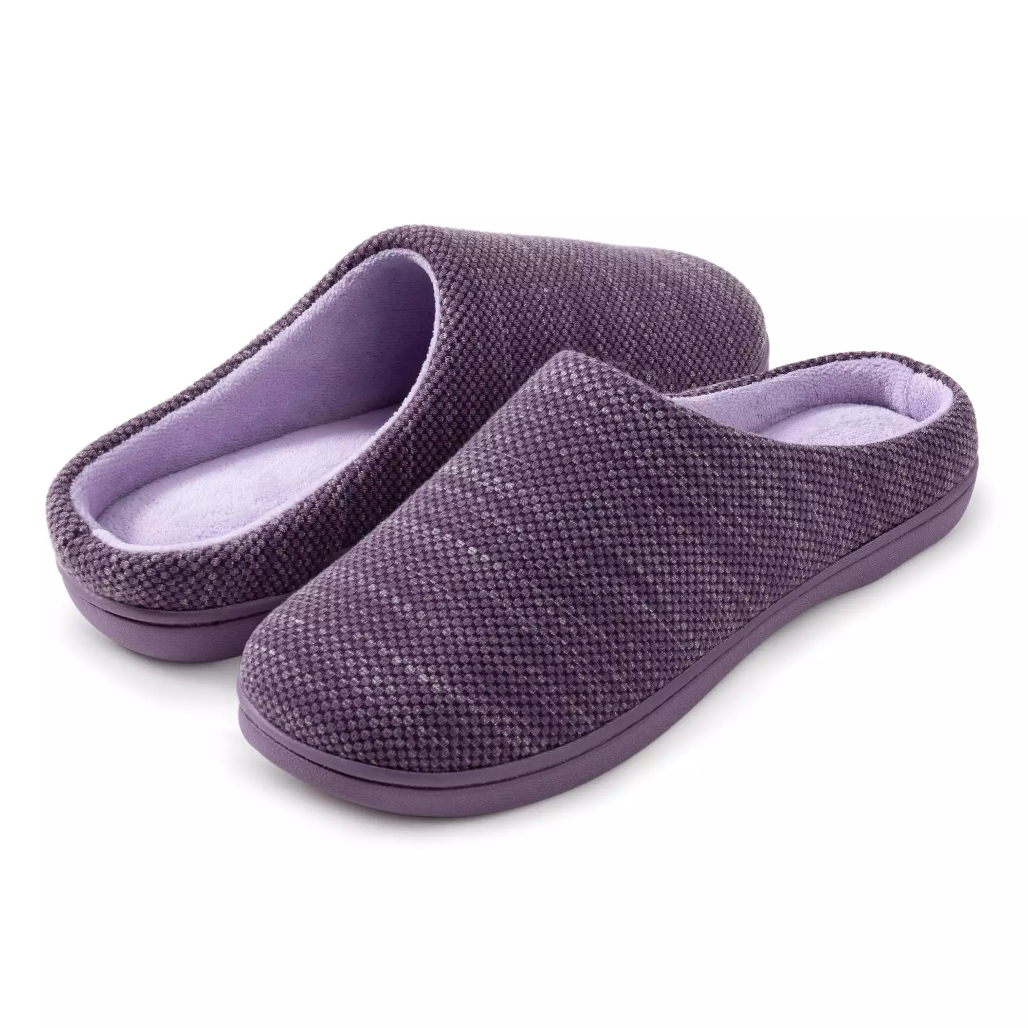 Women's Birdseye Knit Two-Tone Slipper