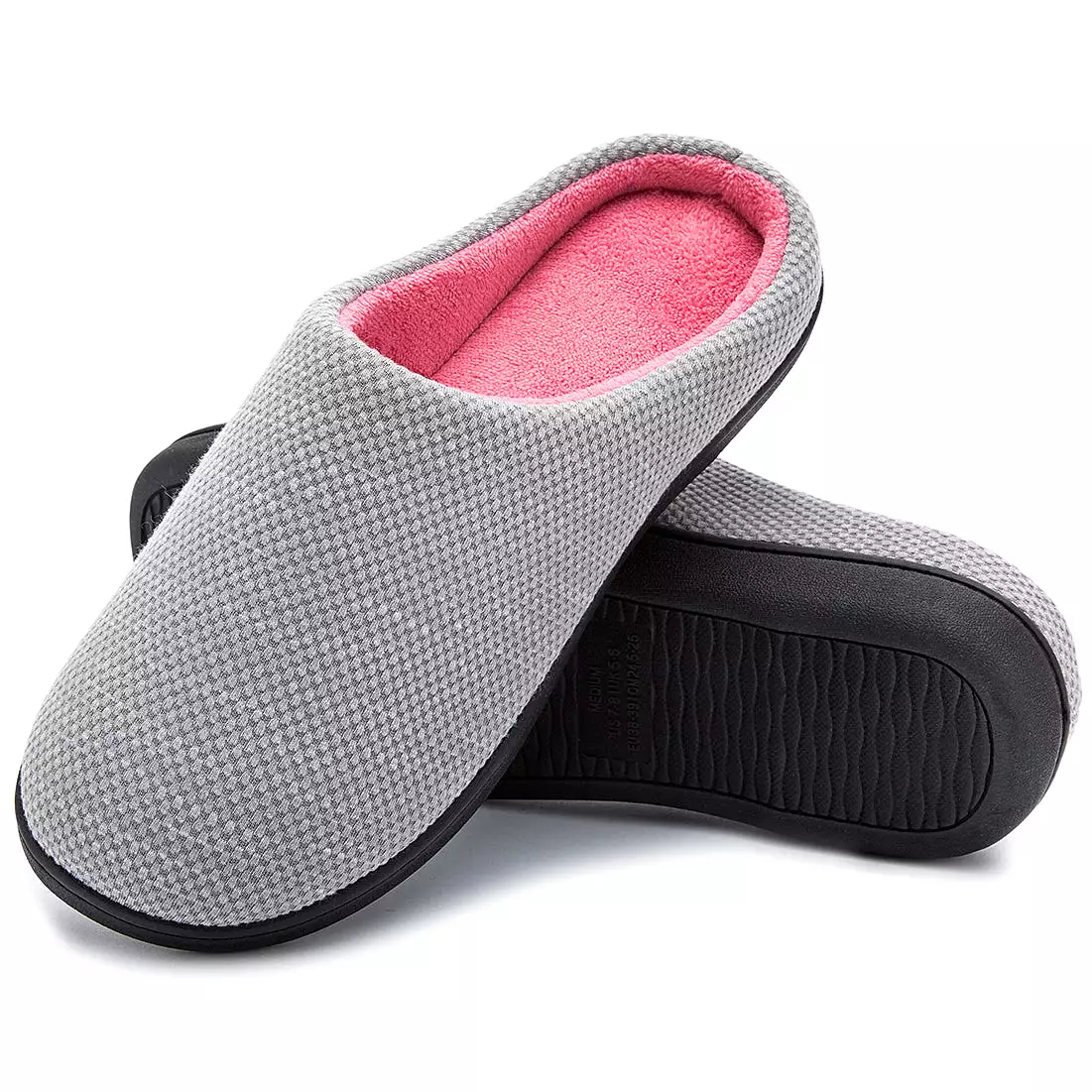 Women's Birdseye Knit Two-Tone Slipper