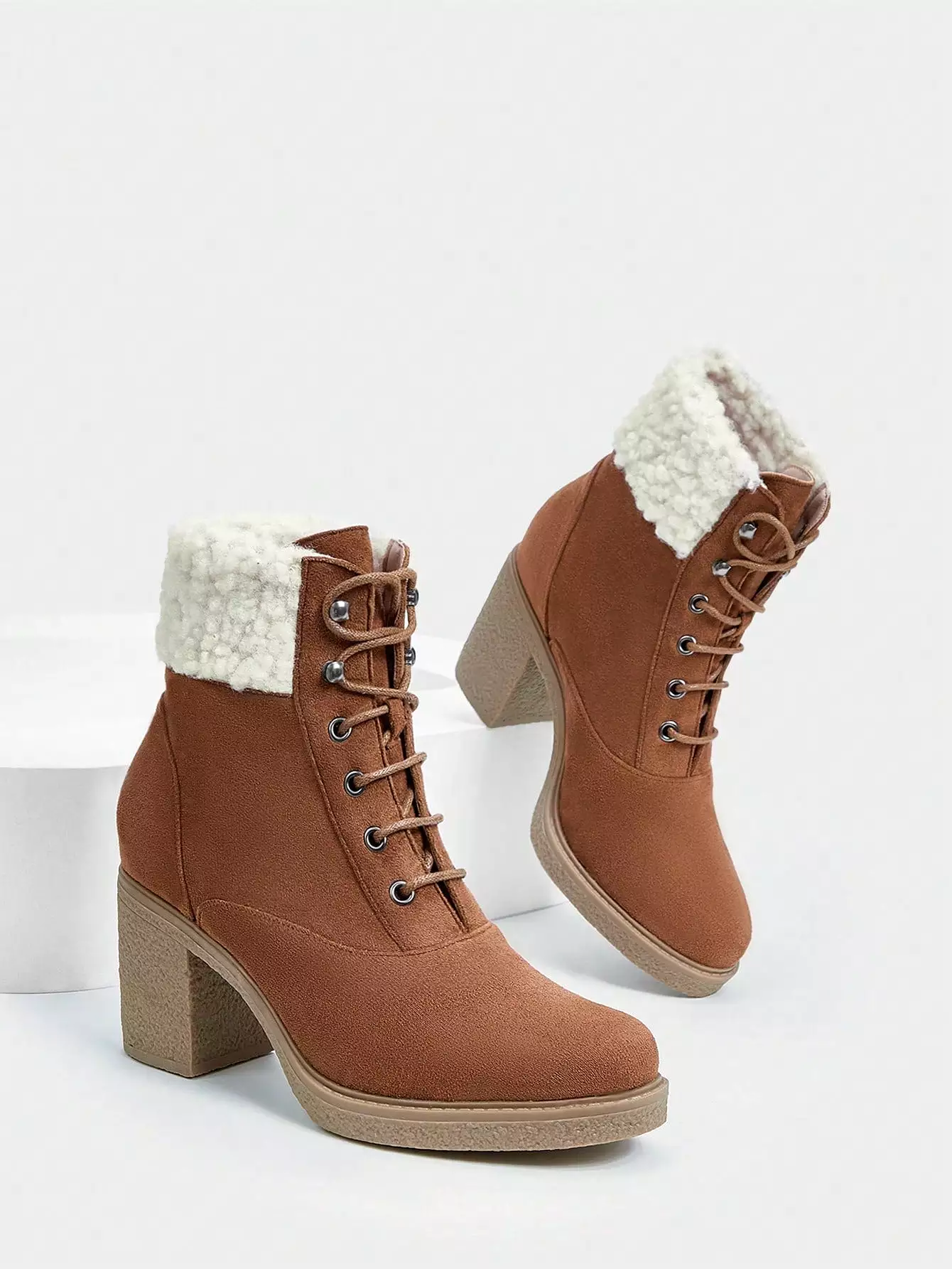 Women's Fashionable Short Boots, Trendy Outdoor Spring And Autumn Booties