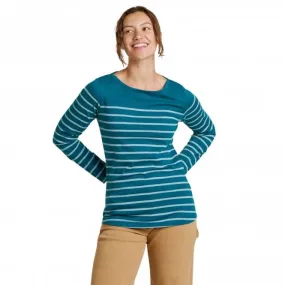 Womens Harbour Stripe Long Sleeve Top